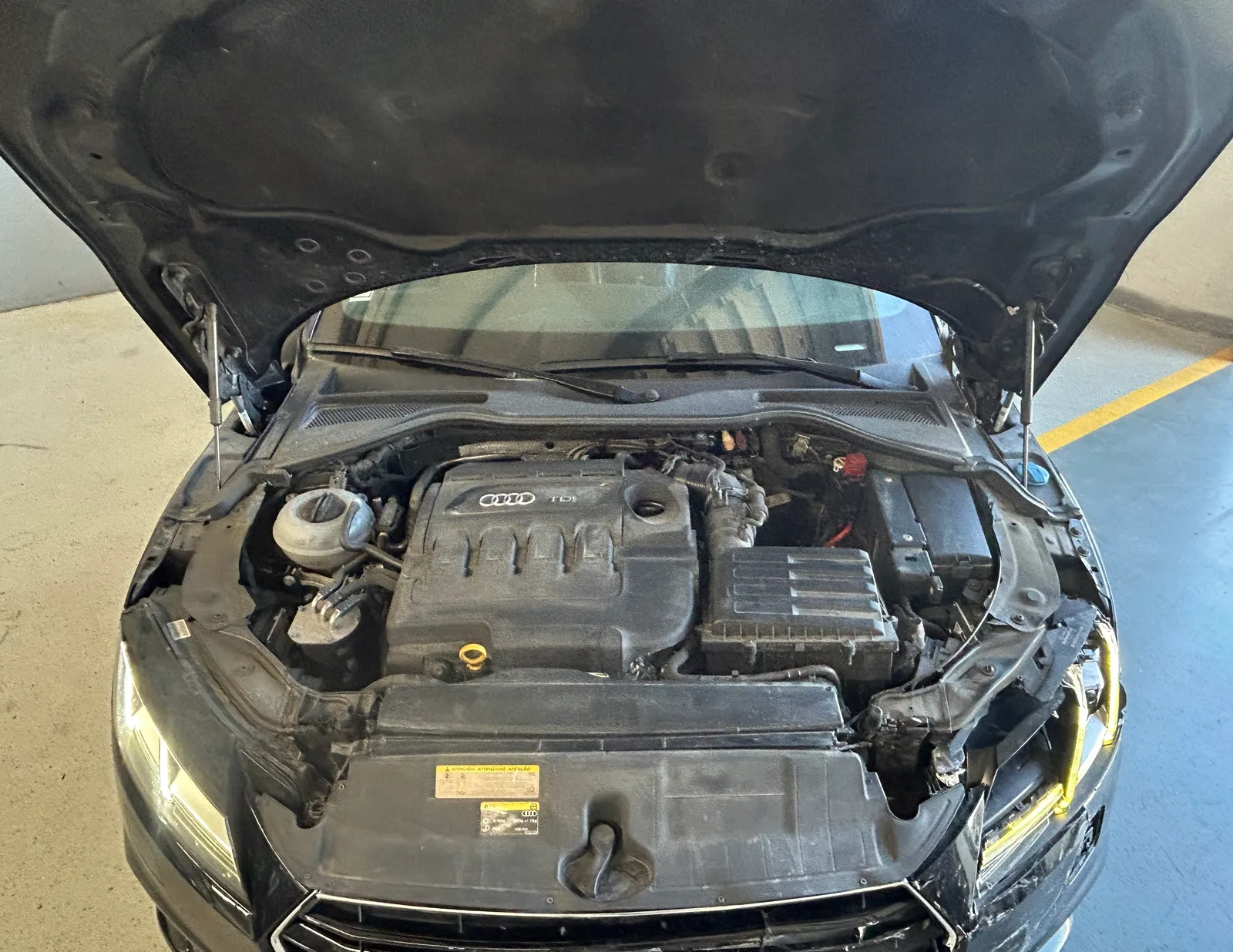 Salvado Audi TT cabrio 2.0 tdi 184cv 2016 — fotografia 10 de 10